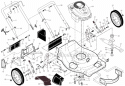 Part Location Diagram of 532427414 Husqvarna Upper Handle